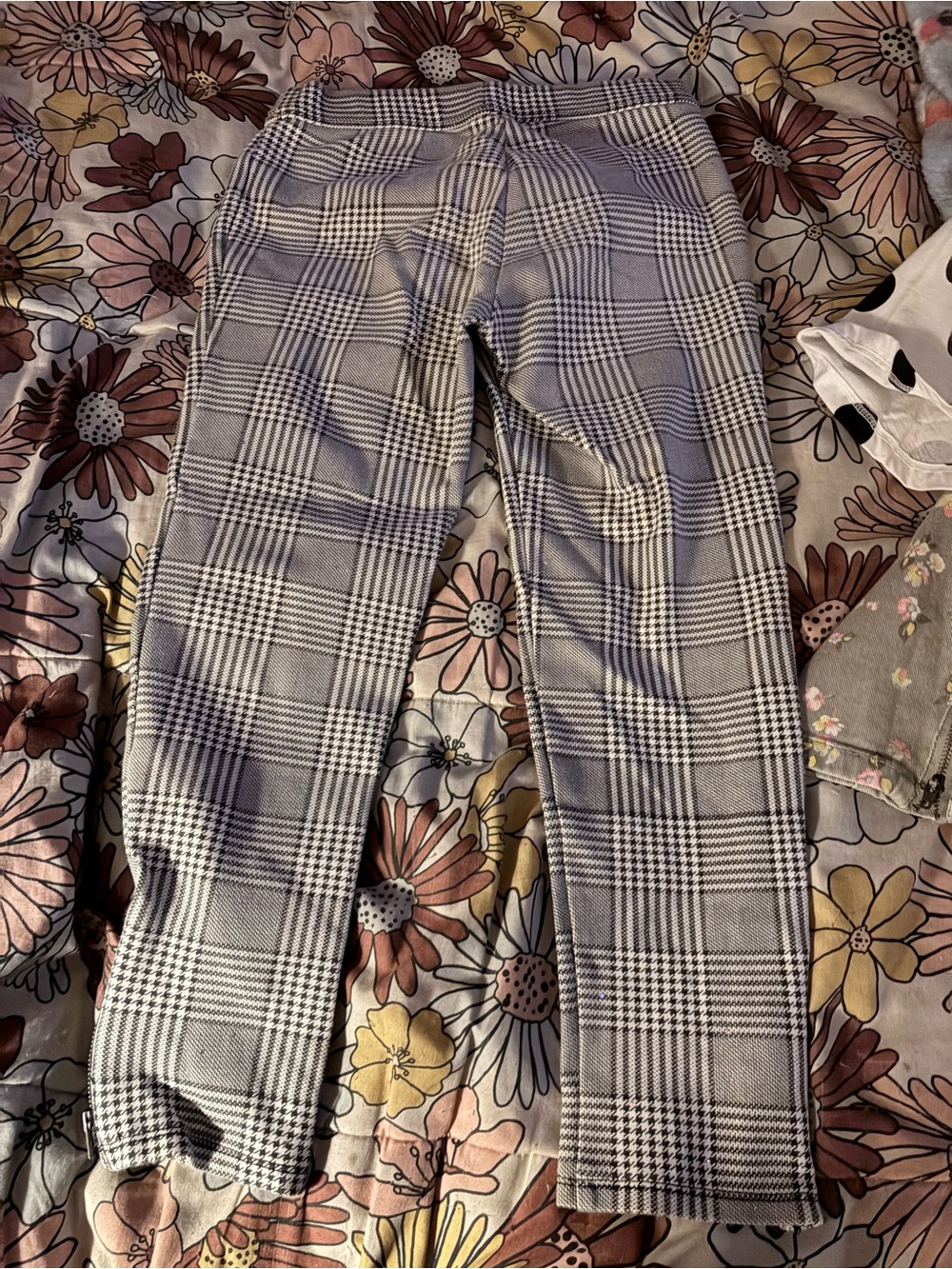 GAP Kids Black and White Houndstooth Skirt/Shorts